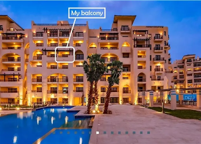 Stylish Pool View In Al Dau Heights Apartment Hurghada
